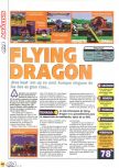 Scan du test de Flying Dragon paru dans le magazine Magazine 64 18, page 1