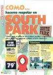 Scan de la soluce de South Park paru dans le magazine Magazine 64 18, page 1