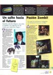 Scan of the preview of Resident Evil 2 published in the magazine Magazine 64 18, page 5