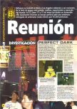 Scan of the preview of Perfect Dark published in the magazine Magazine 64 19, page 10