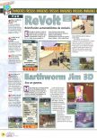 Scan de la preview de Earthworm Jim 3D paru dans le magazine Magazine 64 20, page 5