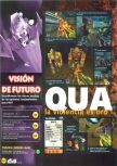 Scan of the preview of Quake II published in the magazine Magazine 64 20, page 12