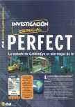 Scan of the preview of Perfect Dark published in the magazine Magazine 64 20, page 11