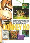 Scan of the preview of Donkey Kong 64 published in the magazine Magazine 64 20, page 1