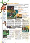 Scan of the preview of Donkey Kong 64 published in the magazine Magazine 64 20, page 4