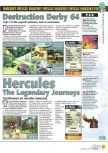 Scan de la preview de Hercules: The Legendary Journeys paru dans le magazine Magazine 64 22, page 1