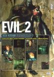 Scan of the preview of Resident Evil 2 published in the magazine Magazine 64 22, page 8