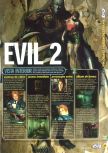 Scan of the preview of Resident Evil 2 published in the magazine Magazine 64 22, page 2