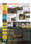 Scan of the review of Monster Truck Madness 64 published in the magazine Magazine 64 23, page 3