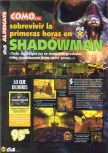 Scan of the walkthrough of Shadow Man published in the magazine Magazine 64 23, page 1
