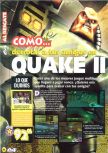 Scan of the walkthrough of Quake II published in the magazine Magazine 64 23, page 1