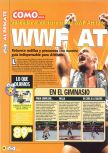 Scan of the walkthrough of WWF Attitude published in the magazine Magazine 64 23, page 1