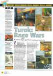 Scan of the preview of Turok: Rage Wars published in the magazine Magazine 64 24, page 18