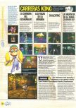Scan of the preview of Donkey Kong 64 published in the magazine Magazine 64 24, page 3