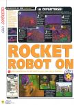 Scan du test de Rocket: Robot on Wheels paru dans le magazine Magazine 64 25, page 1
