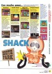 Scan of the review of South Park: Chef's Luv Shack published in the magazine Magazine 64 25, page 2