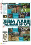 Scan of the review of Xena: Warrior Princess: The Talisman of Fate published in the magazine Magazine 64 25, page 1