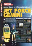 Scan of the walkthrough of Jet Force Gemini published in the magazine Magazine 64 25, page 1
