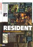 Scan of the review of Resident Evil 2 published in the magazine Magazine 64 26, page 1