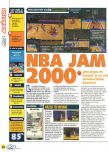Scan of the review of NBA Jam 2000 published in the magazine Magazine 64 26, page 1