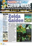 Scan of the preview of The Legend Of Zelda: Majora's Mask published in the magazine Magazine 64 26, page 9