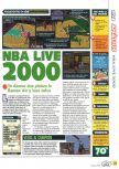 Scan of the review of NBA Live 2000 published in the magazine Magazine 64 27, page 1