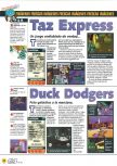 Scan de la preview de Taz Express paru dans le magazine Magazine 64 28, page 1