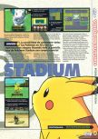 Scan of the preview of Pokemon Stadium published in the magazine Magazine 64 28, page 8
