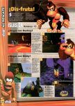 Scan of the walkthrough of Donkey Kong 64 published in the magazine Magazine 64 28, page 2