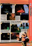 Scan of the walkthrough of Donkey Kong 64 published in the magazine Magazine 64 28, page 3