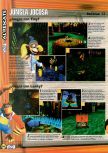 Scan of the walkthrough of Donkey Kong 64 published in the magazine Magazine 64 28, page 4