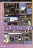 Scan of the preview of F1 Racing Championship published in the magazine Magazine 64 29, page 3