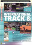 Scan de la preview de International Track & Field 2000 paru dans le magazine Magazine 64 29, page 4