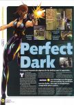 Scan of the preview of Perfect Dark published in the magazine Magazine 64 29, page 1