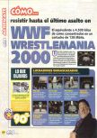 Scan of the walkthrough of WWF Wrestlemania 2000 published in the magazine Magazine 64 29, page 1