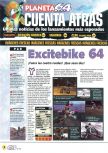 Scan of the preview of Excitebike 64 published in the magazine Magazine 64 29, page 1
