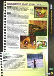 Scan de la preview de Conker's Bad Fur Day paru dans le magazine Magazine 64 30, page 6