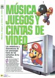 Scan de l'article Música jugeos y cintas de vídeo paru dans le magazine Magazine 64 30, page 1