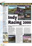 Scan of the preview of Indy Racing 2000 published in the magazine Magazine 64 31, page 13