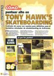 Scan of the walkthrough of Tony Hawk's Skateboarding published in the magazine Magazine 64 31, page 1