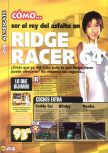 Scan of the walkthrough of Ridge Racer 64 published in the magazine Magazine 64 31, page 1
