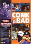 Scan of the preview of Conker's Bad Fur Day published in the magazine Magazine 64 32, page 1