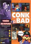 Scan de la preview de Conker's Bad Fur Day paru dans le magazine Magazine 64 32, page 4