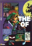 Scan of the preview of The Legend Of Zelda: Majora's Mask published in the magazine Magazine 64 32, page 18