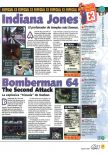 Scan of the preview of Bomberman 64: The Second Attack published in the magazine Magazine 64 32, page 1