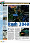 Scan de la preview de San Francisco Rush 2049 paru dans le magazine Magazine 64 33, page 8