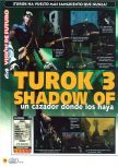 Scan of the preview of Turok 3: Shadow of Oblivion published in the magazine Magazine 64 33, page 11