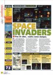 Scan of the review of Space Invaders published in the magazine Magazine 64 33, page 1