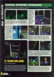 Scan of the walkthrough of Perfect Dark published in the magazine Magazine 64 33, page 6