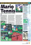 Scan de la preview de Mario Tennis paru dans le magazine Magazine 64 33, page 4